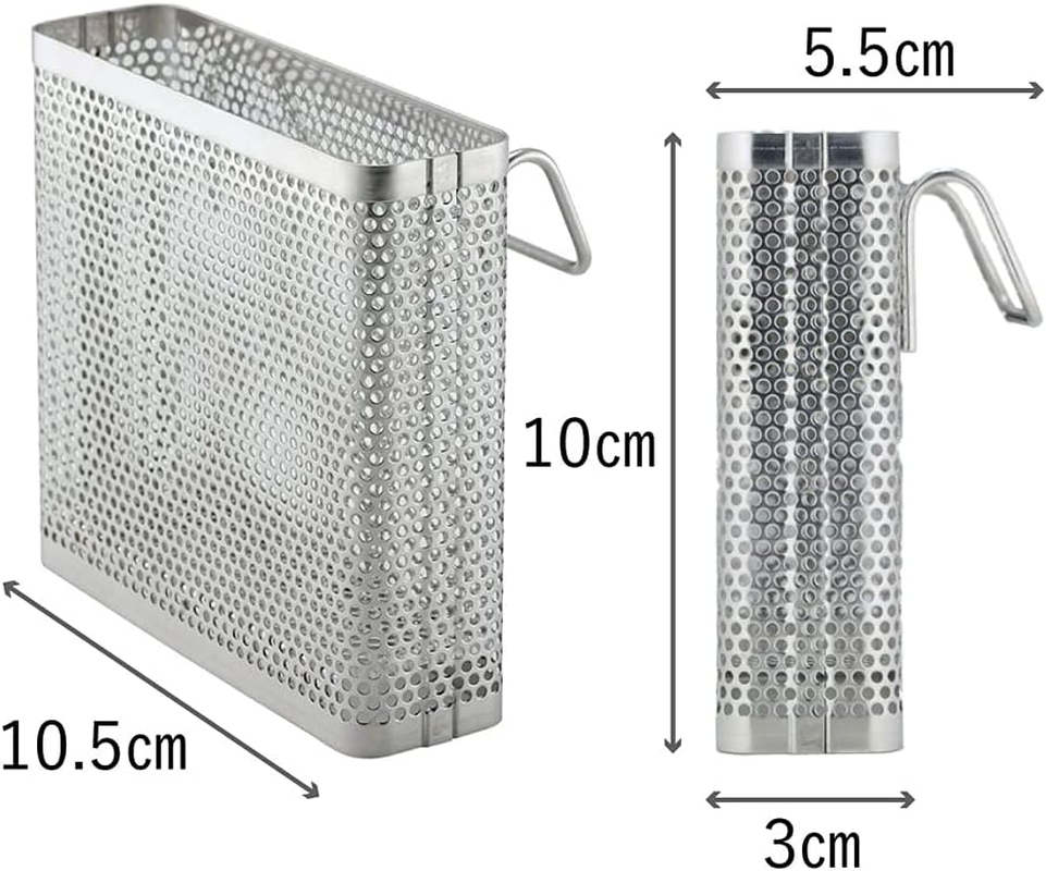 Shimomura Planning 40415 Slim Chopsticks Stand with Depth Only 1.2 Inches (3 Cm), for Dish Drying Racks, Made in Japan, Thin, Easy Installation, Compact Size, Small Items, Spoon, Fork, Cutlery Pocket, - Depth Only 1.2 Inches (3 image number 5