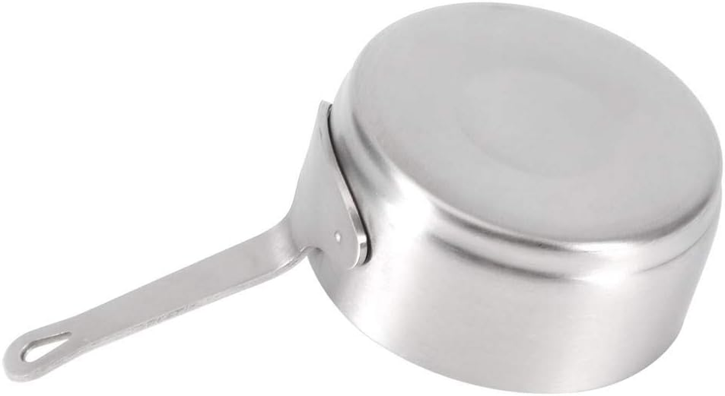 100Ml Sauce Cup Sauce Bowl Stainless Steel, Chef'S Classic Stainless 1-Quart Saucepan Condiment Sauce Cups with Handle image number 5
