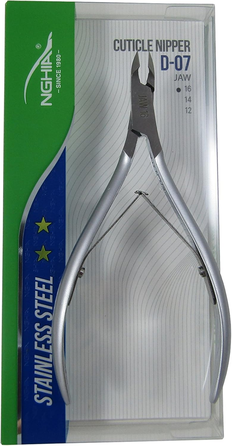 Nghia Stainless Steel Cuticle Nipper C-07 (Previously D-07) Jaw 16 image number 3
