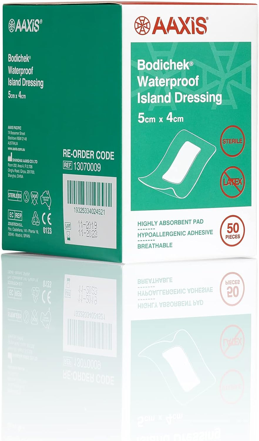Bodichek Transparent Film Island Dressing 9 X 12 Cm Size 25 Pack image number 1