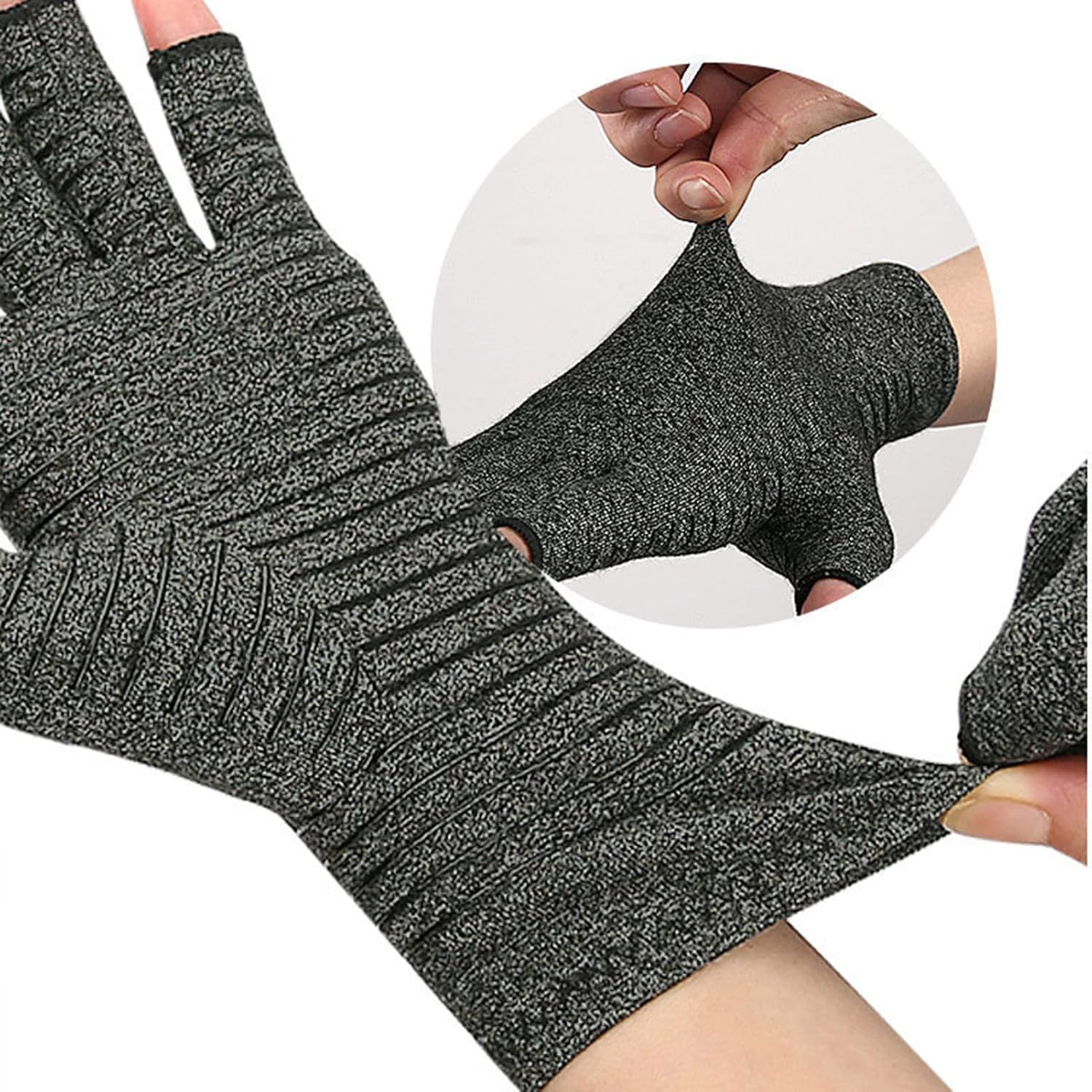 Compression Arthritis Gloves,Arthritis Gloves for Relief of Arthritis Pain, Swollen Joints, Improves Circulation, Unisex, One Pair