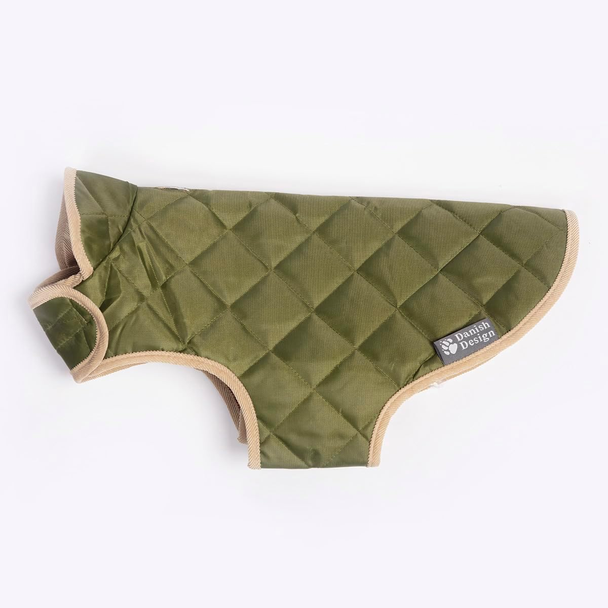 Danish Design Forest Green Quilted Dog Coat 25Cm (10") image number 6