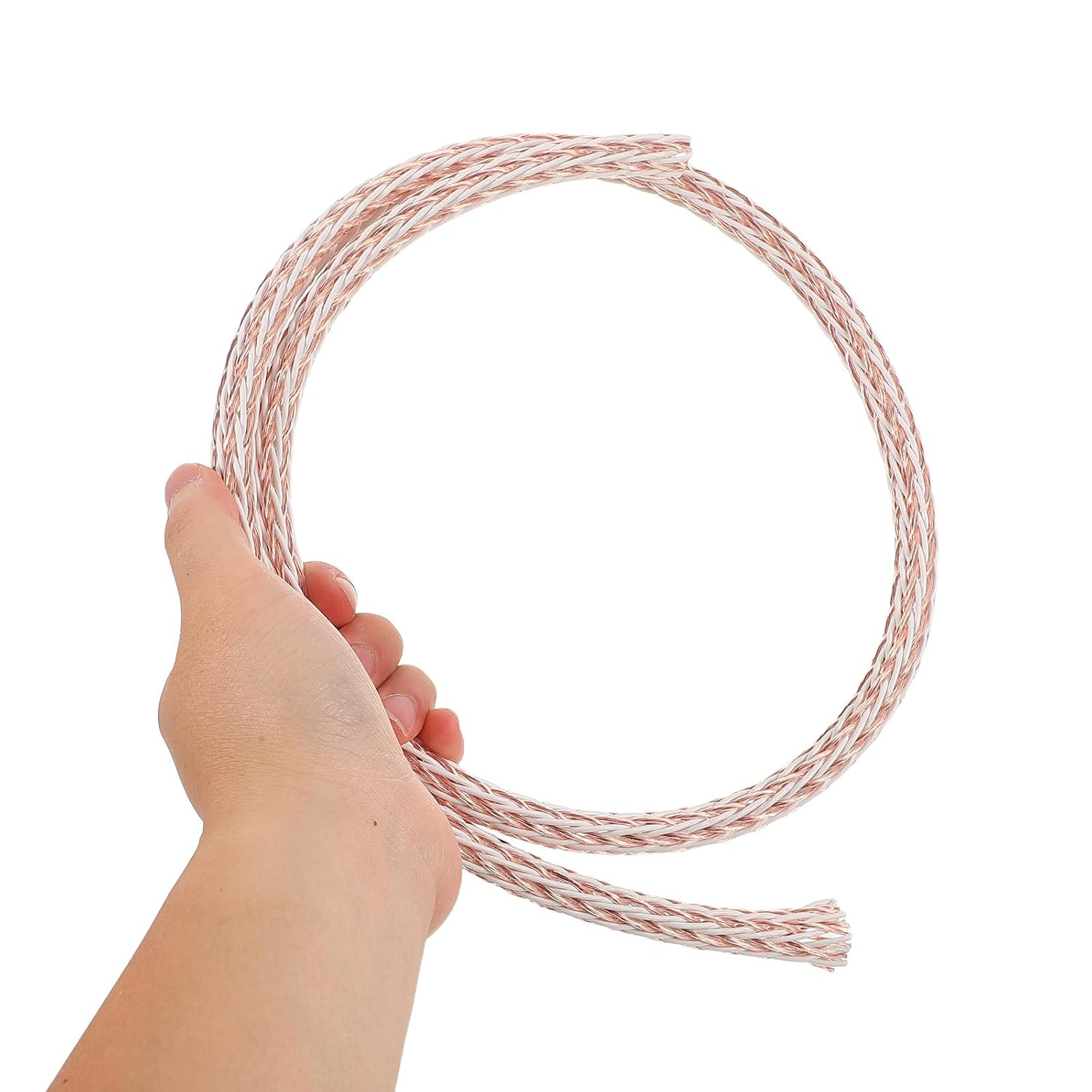 SWOOMEY Copper Speaker Wire High Fidelity Audio Cable 12Tc for Home Theater and Amplifier Sound System Hifi Surround or Auto Amps 1M image number 1