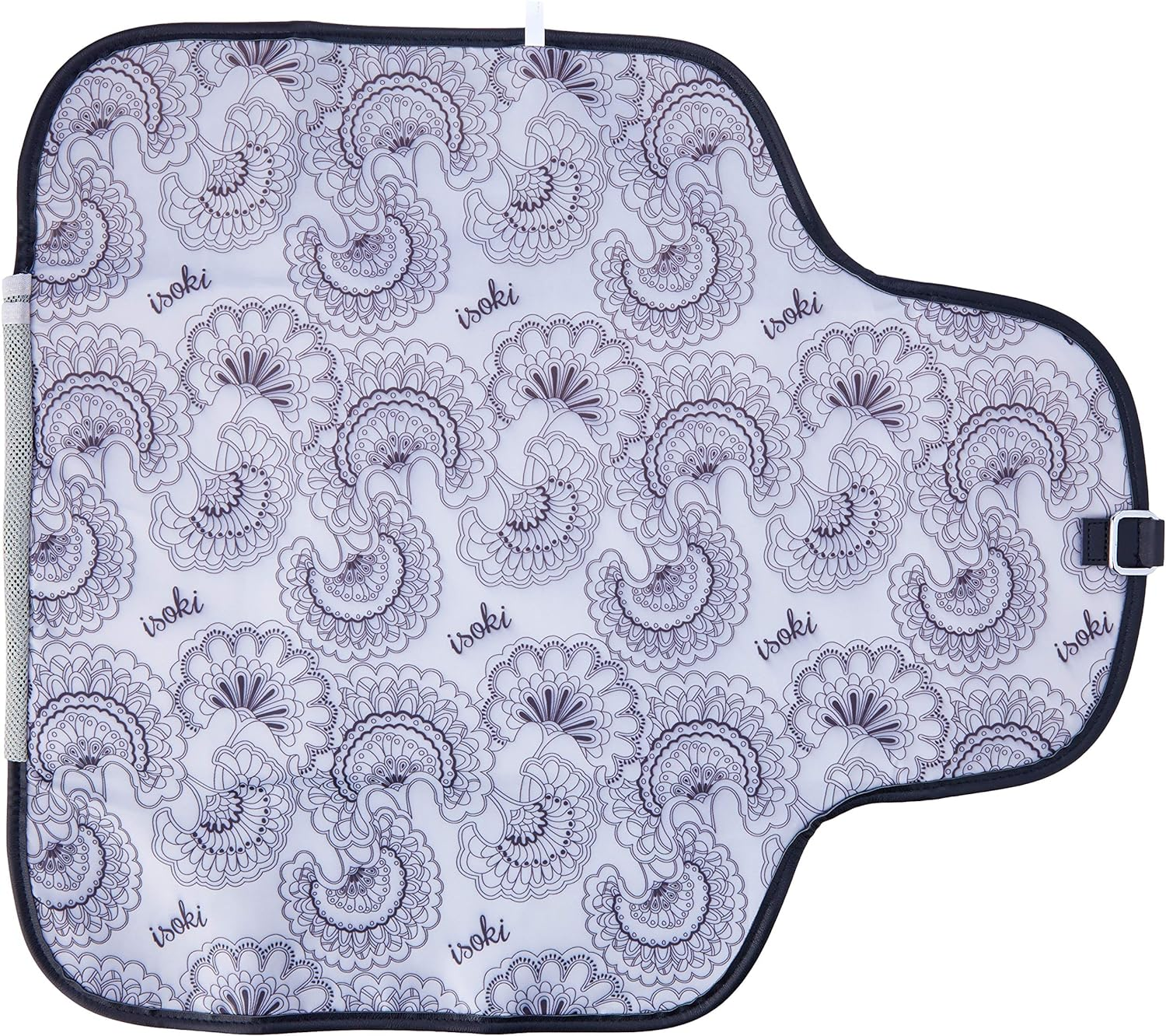 ISOKI Isoki Onyx Black Standard Change Mat Clutch, Onyx, 400 Grams