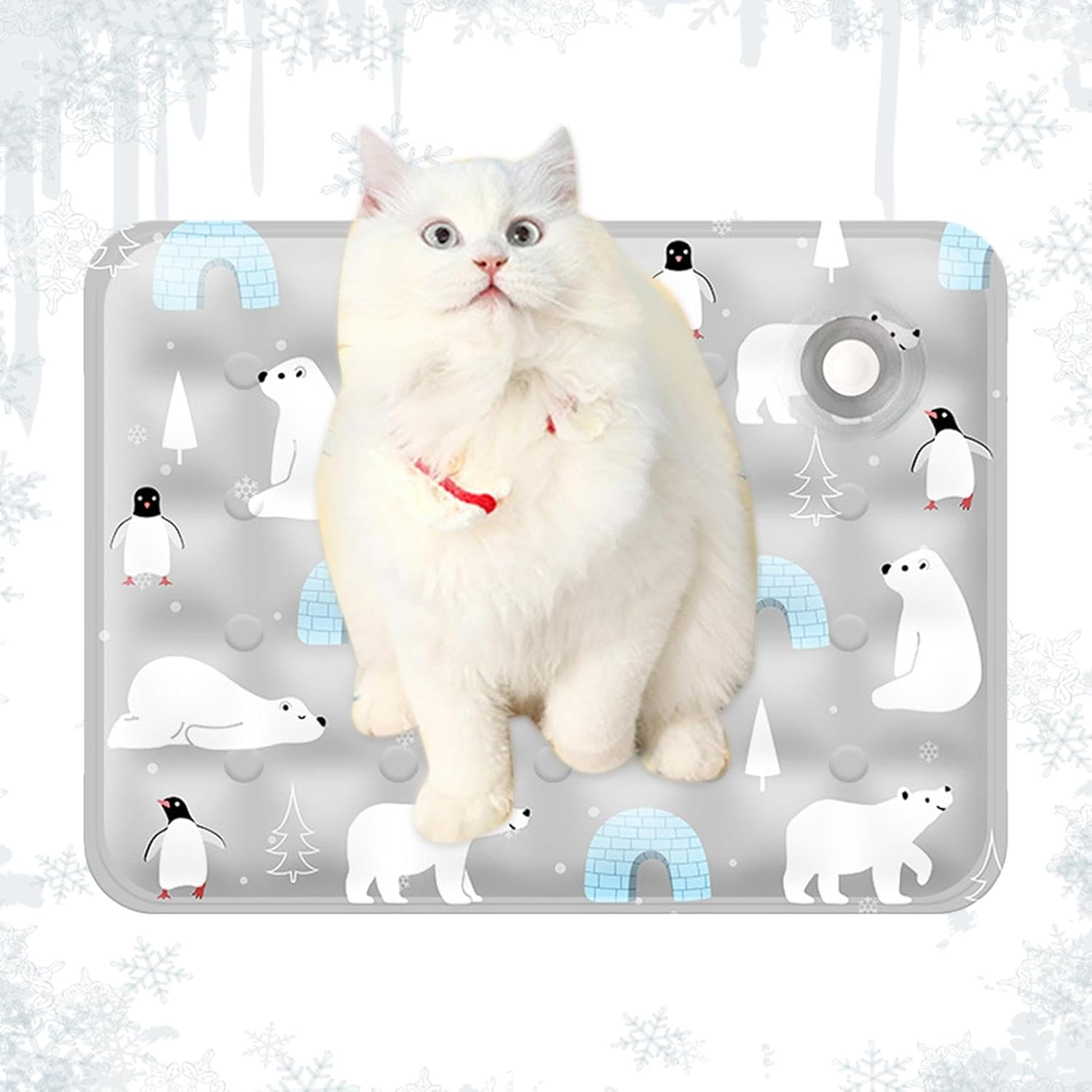 Dog Cooling Mat, Waterproof Kennel Pad, Pet Cooling Blanket, Foldable Cooling Pad, Washable Pet Cooling Pad for Dog, Cat, Cooling Pad Summer