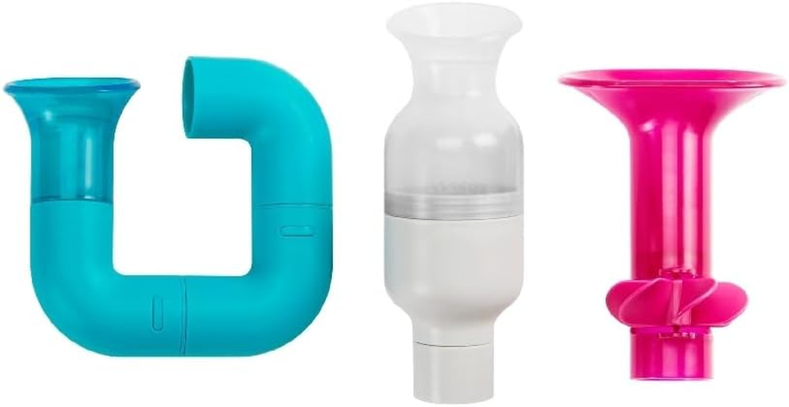 Tubes Building Bath Toy - Coral image number 2