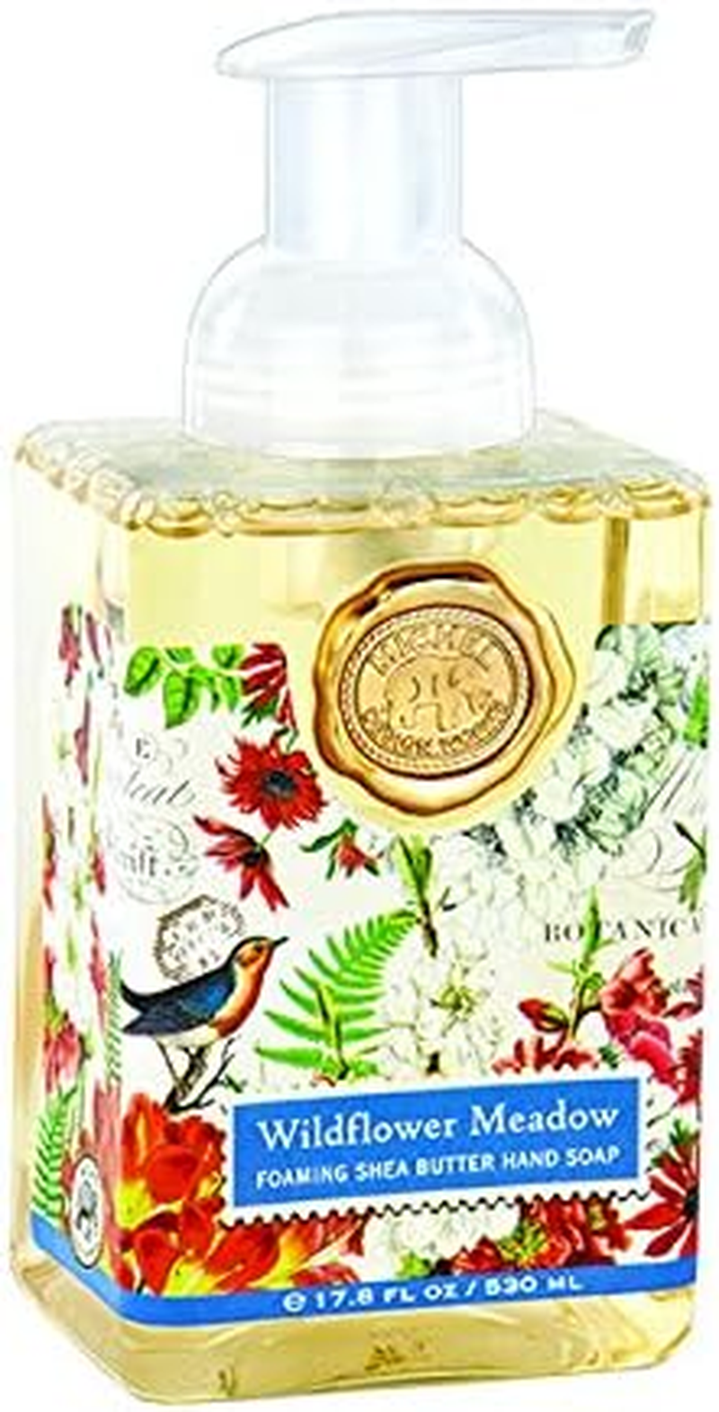 Michel Design Works Foaming Hand Soap, Wildflower Meadow, 17.8 Fluid Ounce