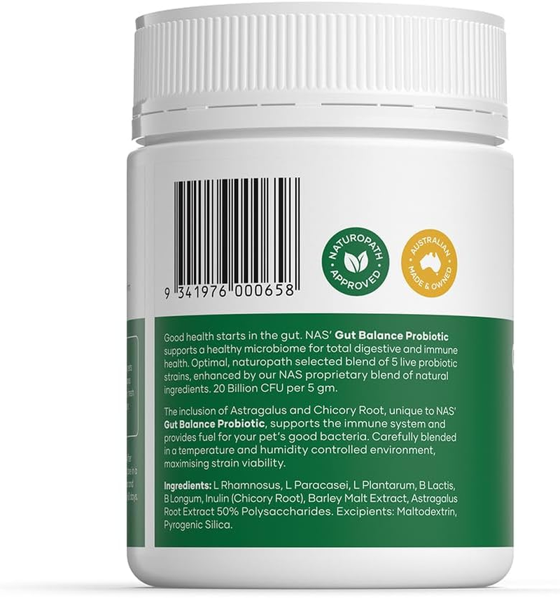 Natural Animal Solutions Probiotics for Dogs and Cats. Dog Probiotics for Digestive Health, Support Cat and Dog Gut Health & Immunity Health,150G image number 6