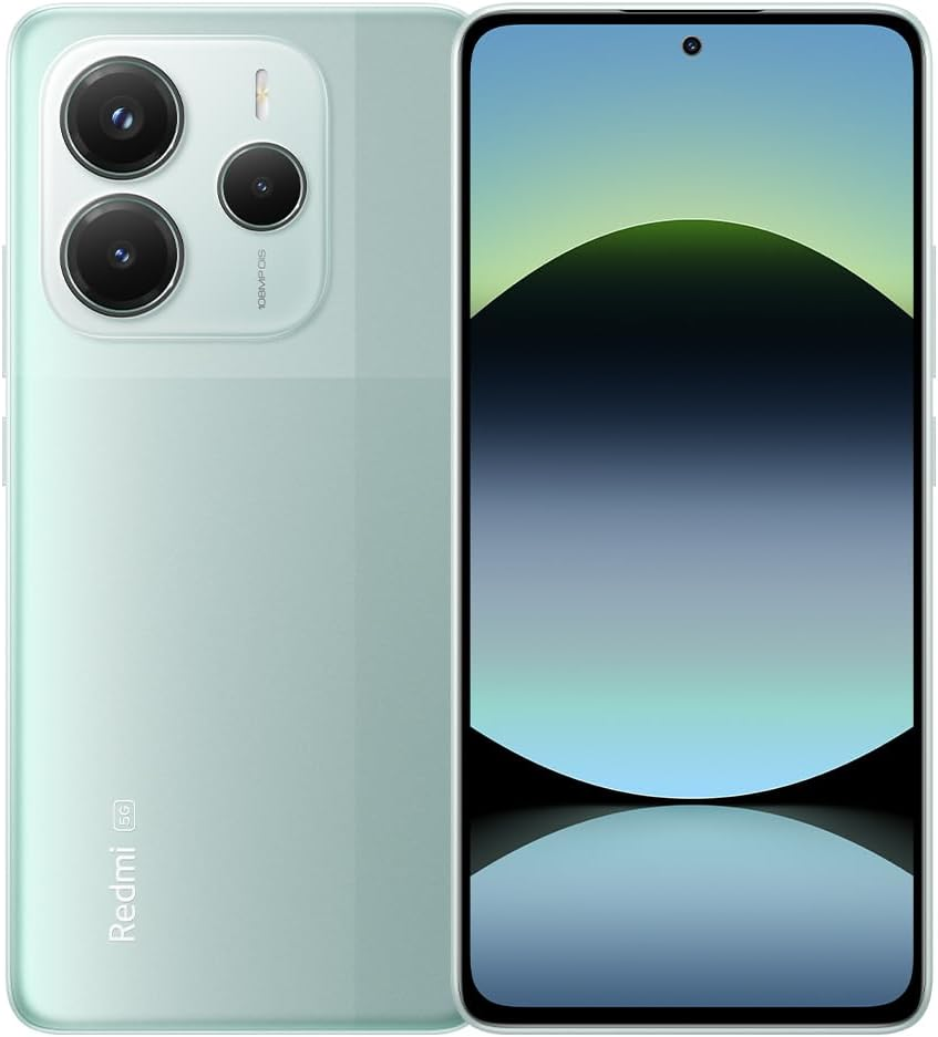 Xiaomi Redmi Note 14 5G + LTE (For Tmobile Mint Tello Global) (512GB + 12GB) 6.67" NFC 120Hz 108MP AI Triple Cam Unlocked Model 24094RAD4G Dual Sim (Lavender Purple) image number 1