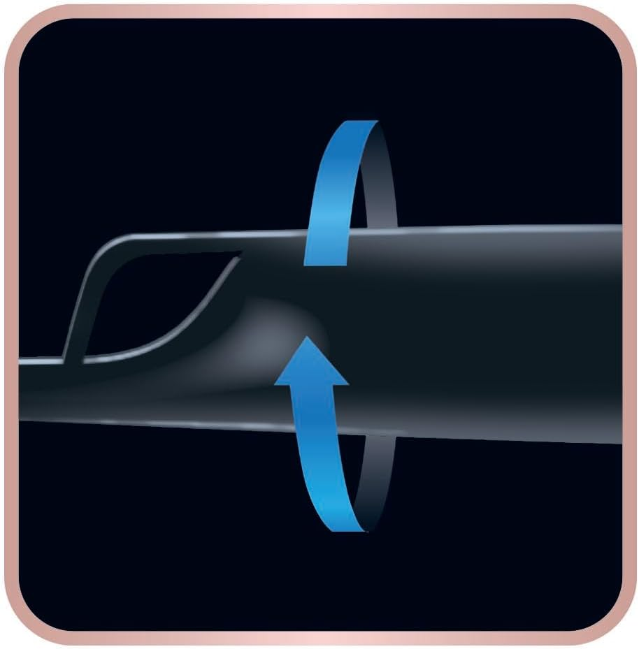 Rowenta CF3460 Premium Care Precious Curls Curling Iron | 3 Care Programmes | Built-In Timer for Safe Curling | Clear LCD Display | 25 Mm Diameter | Automatic Shut-Off image number 1