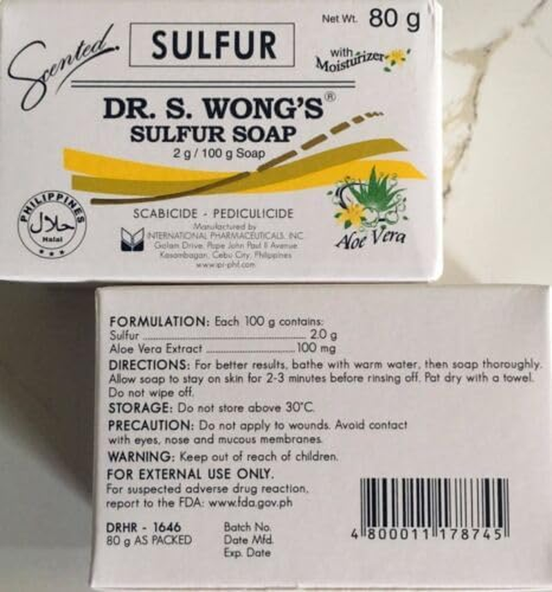 Dr Wong Sulfur Soap