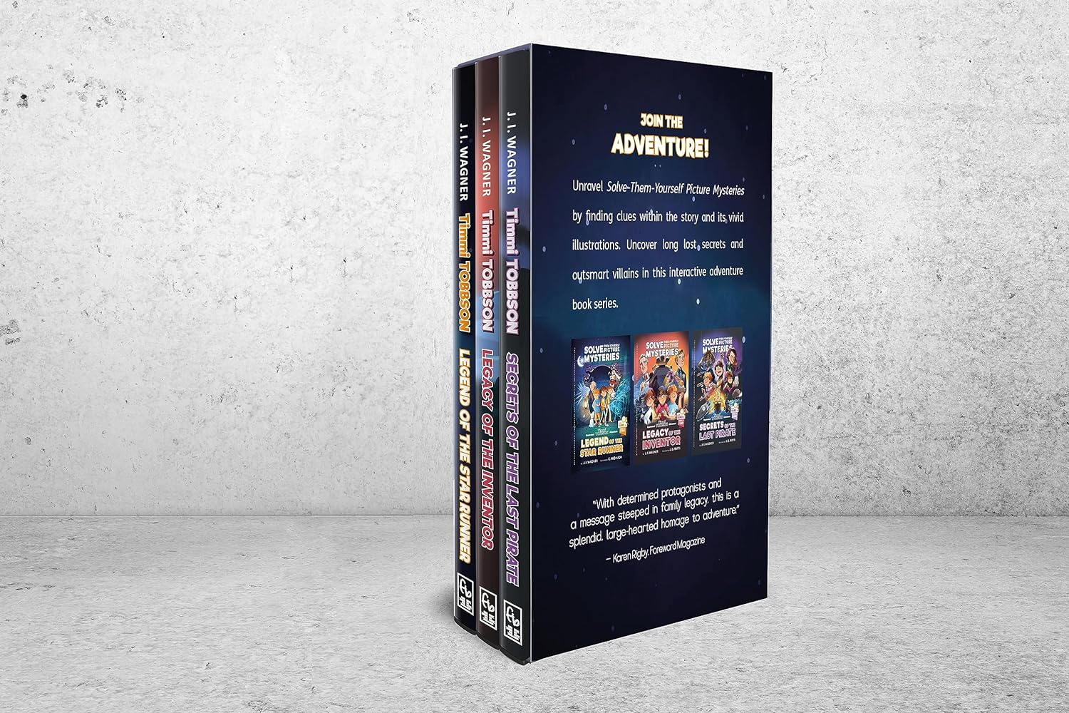 Timmi Tobbson Big Boxed Set: Solve-Them-Yourself Picture Mystery Adventures for Boys and Girls Aged 8-12 (Books 1-3) image number 2