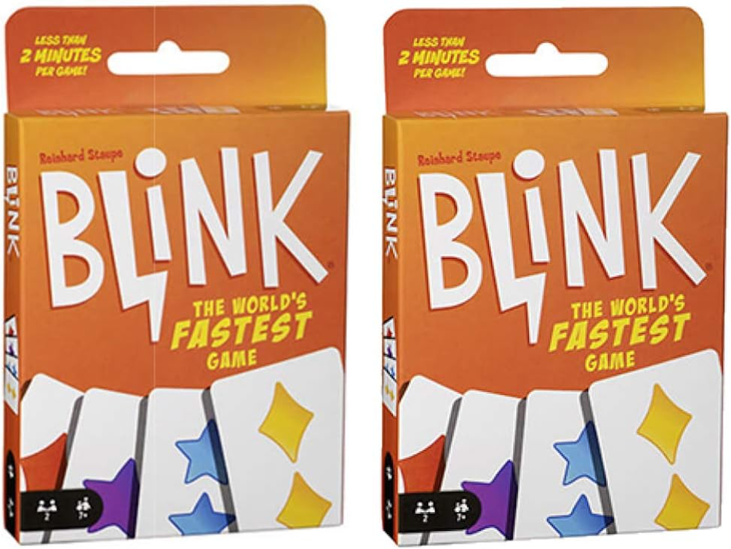 Mattel Games Blink Card Game the World'S Fastest Game- 2 Pack