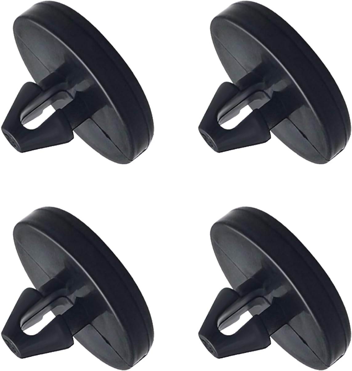 Ajxn 4 PCS Car Truck Auto Brake Pedal Pad Light Switch Stopper Clutch Pedal Pad 90541-06036 (Black), (AJXWQ-4PCS) image number 6