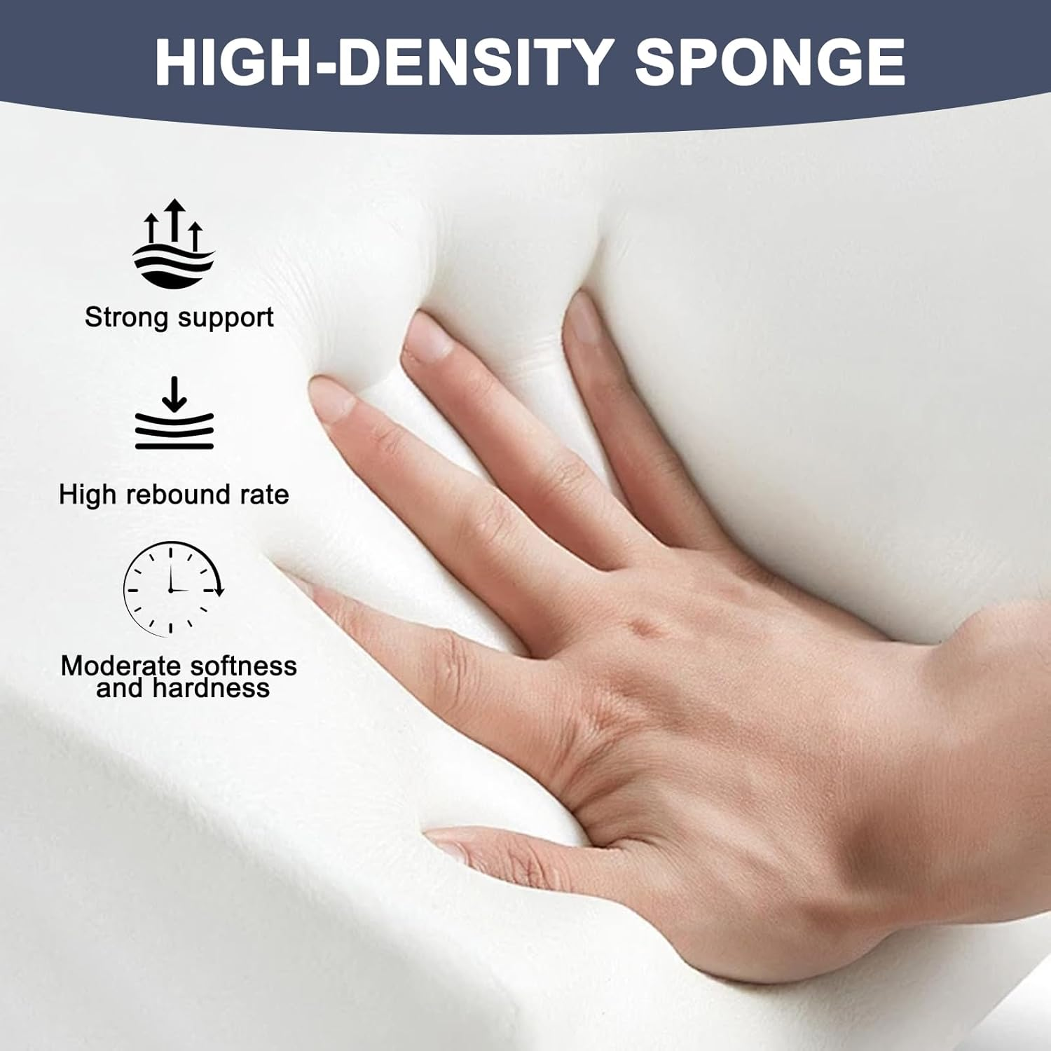 FOUXTEL Blanket Lifter for Feet &ndash; Bed Sheet Raiser, Post-Surgery Foot Elevation Pillow with Removable Washable Cover &ndash; Leg, Knee & Ankle Pain Relief for Arthritis, Neuropathy & Recovery (Grey) image number 3