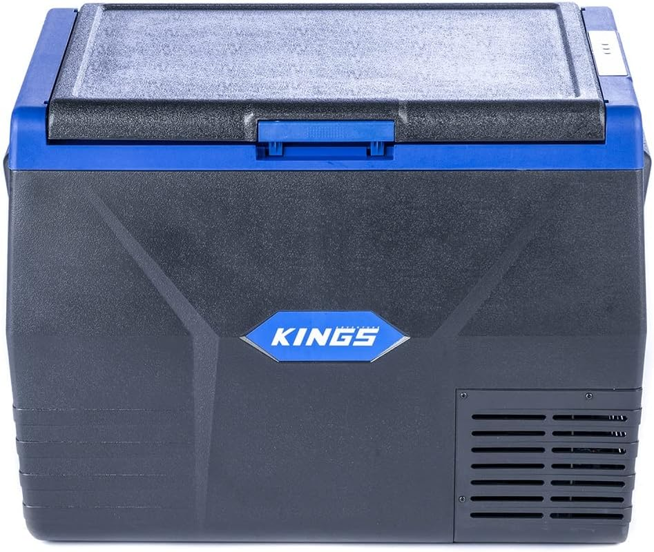 KINGS 65L Portable Camping Fridge Freezer Cooler 12V & 240V Home Car image number 5