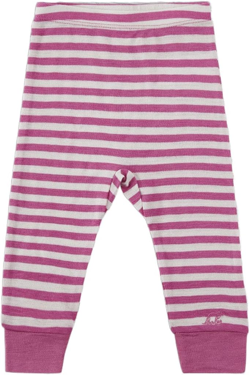 Merino Baby Merino Wool Pant for 3-6 Months Babies, Girl Stripe image number 2