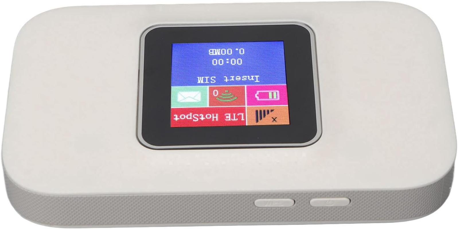 5G Mobile Wifi Router, Wifi 300Mbps Plug and Play Wireless Network Router SIM Card Slot Pocket Mobile Hotspot Smart Router Connections 4G Wifi Router, 3000Mah Battery image number 2