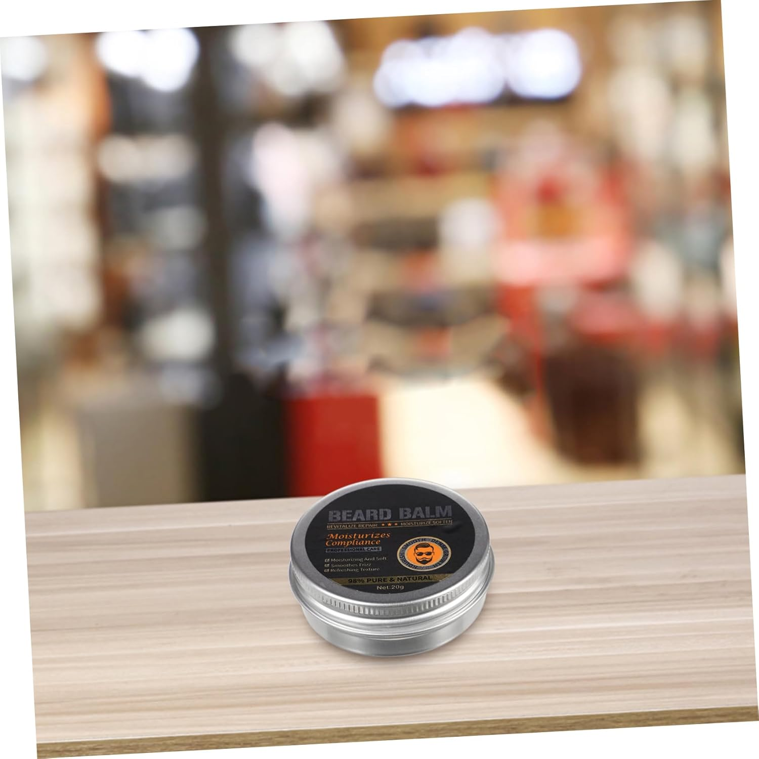 Mikinona Men'S Beard Care Balm Beard Conditioner Moisturizer for Softening Grooming image number 6