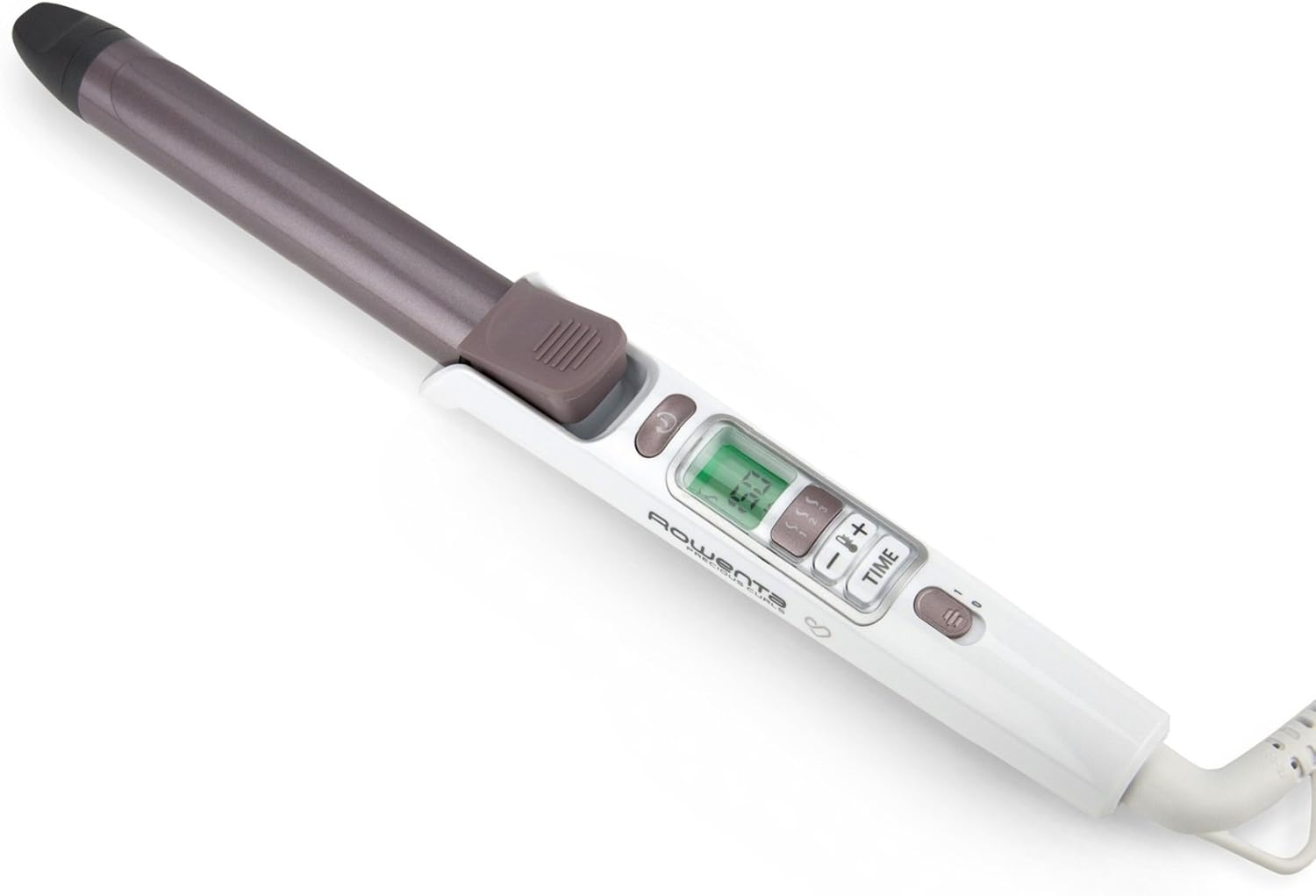 Rowenta CF3460 Premium Care Precious Curls Curling Iron | 3 Care Programmes | Built-In Timer for Safe Curling | Clear LCD Display | 25 Mm Diameter | Automatic Shut-Off image number 4