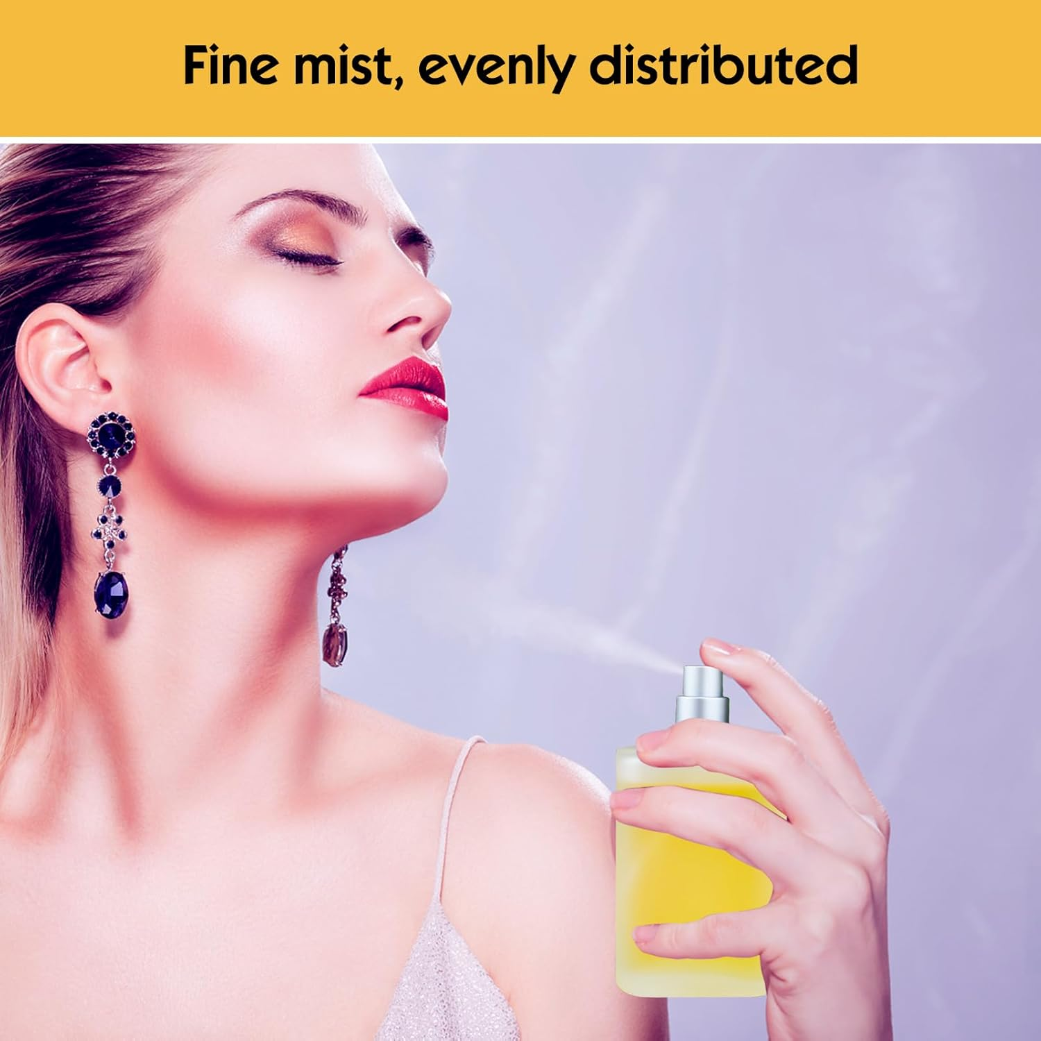 Bohoray 100 Ml Perfume Atomiser Refillable Perfume Bottle Empty Transparent Perfume Bottle Perfume Bottles Refillable with Atomiser Pump and Funnel for Women or Girls image number 6