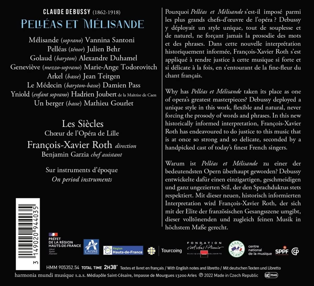 DEBUSSY: PELLEAS ET MELISANDE