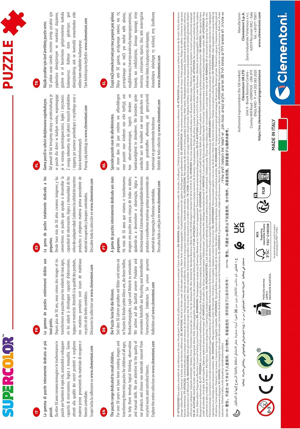 Clementoni Jigsaw Puzzle Dragonball 104 Pieces - Supercolor Puzzle for Children 6-8 Years, Cartoon, Boy/Girls, Puzzle for Kids, Made in Italy, 25750