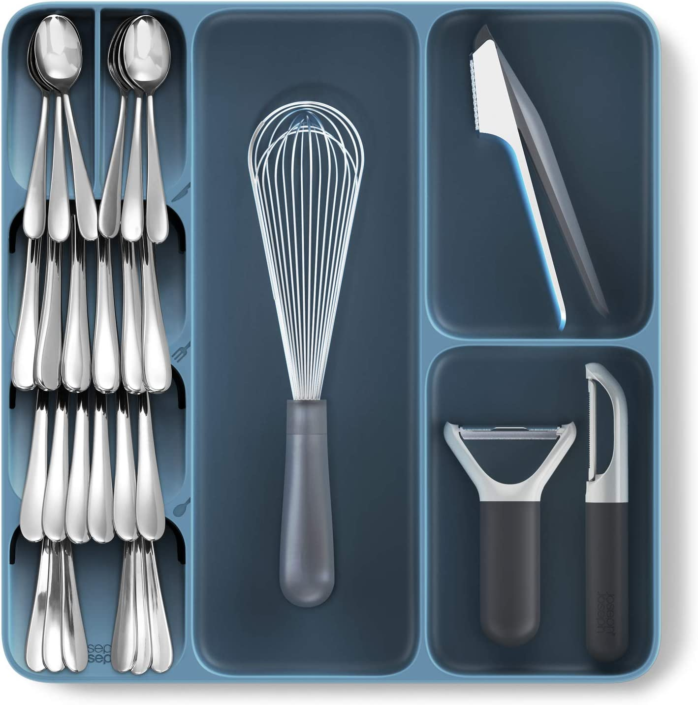 Joseph Joseph Drawerstore Cutlery, Utensil and Gadget Org - Editions (Sky) image number 4