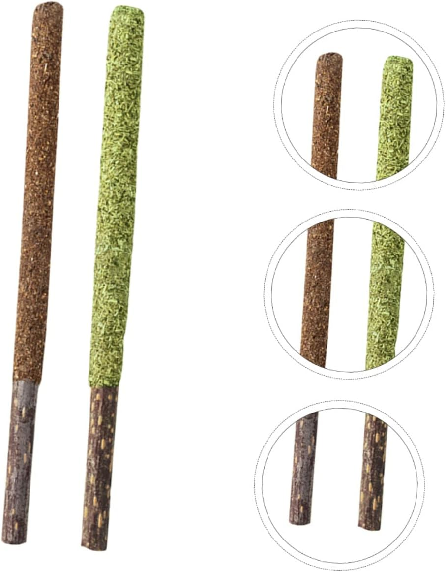 Ipetboom 2Pcs Cat Toy Chew Toys Small Animal Toys Catnip Toys for Cats Kitten Teething Toy Cat Teething Chew Toy Cat Cuddle Toy Pet Supplies Pet Snack Gall Fruit Sticks Catnip Balls image number 5