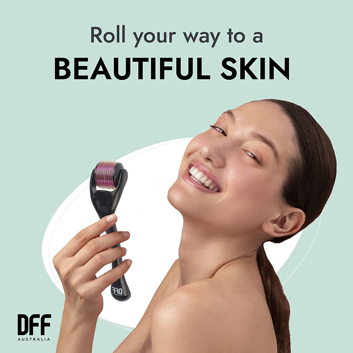 Direct from Factory 0.5Mm Derma Roller - 540 Titanium Microneedle Dermaroller for Face - Cosmetic Microneedling Instrument for Facial Skin Care - Massage Tools Professional image number 6