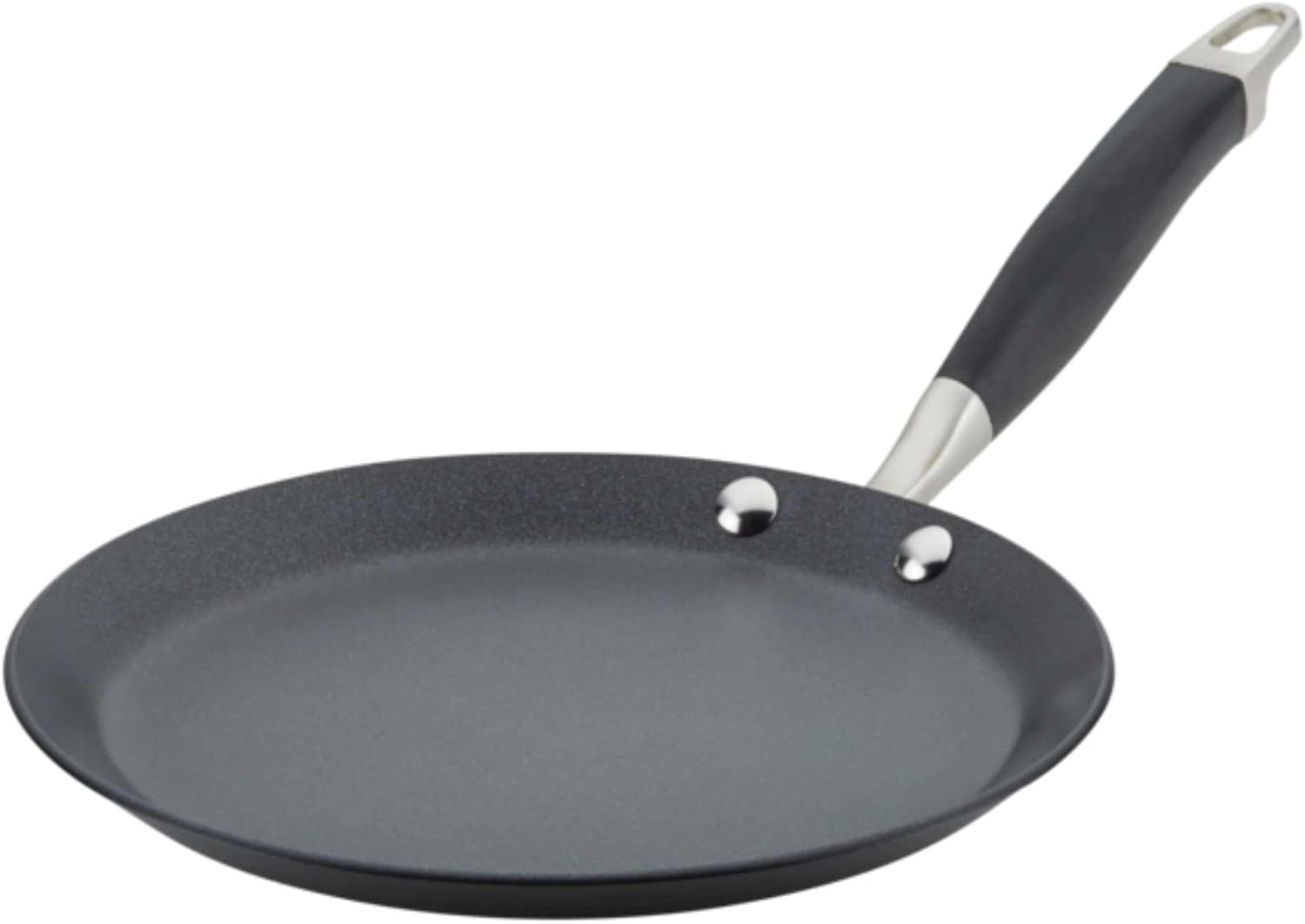 Anolon Advanced Home Non-Stick Cr&ecirc;pe Pan 24Cm &ndash; Hard-Anodised Aluminium, Pfoa-Free, Oven Safe to 200&deg;C, Suregrip&trade; Handle, Easy Clean, Metal Utensil Safe &ndash; Bronze Finish