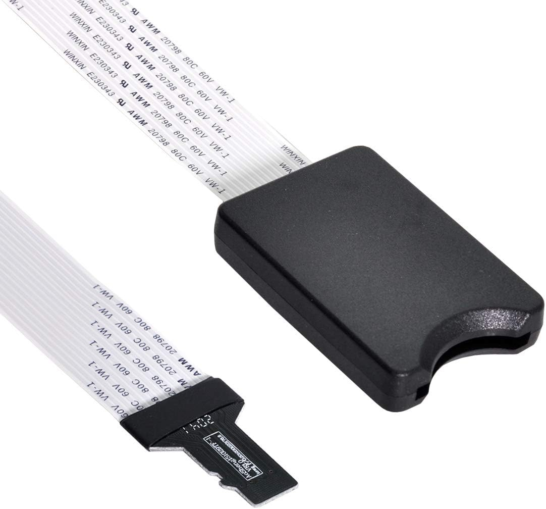Chenyang Micro SD Extension Cable Adapter - Male to SD/SDHC/MMC/RS-MMC Female, Soft Flat FPC image number 5