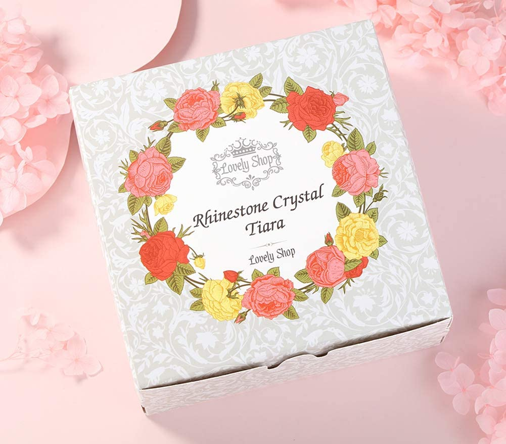 Lovelyshop Royal Crystal Princess Wedding Alloy Tiara Headpiece-Silver image number 5