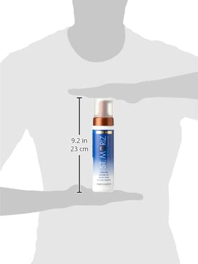 St. Moriz Mens Streak Free Self Fake Tan Tanning Mousse 200 Ml image number 5