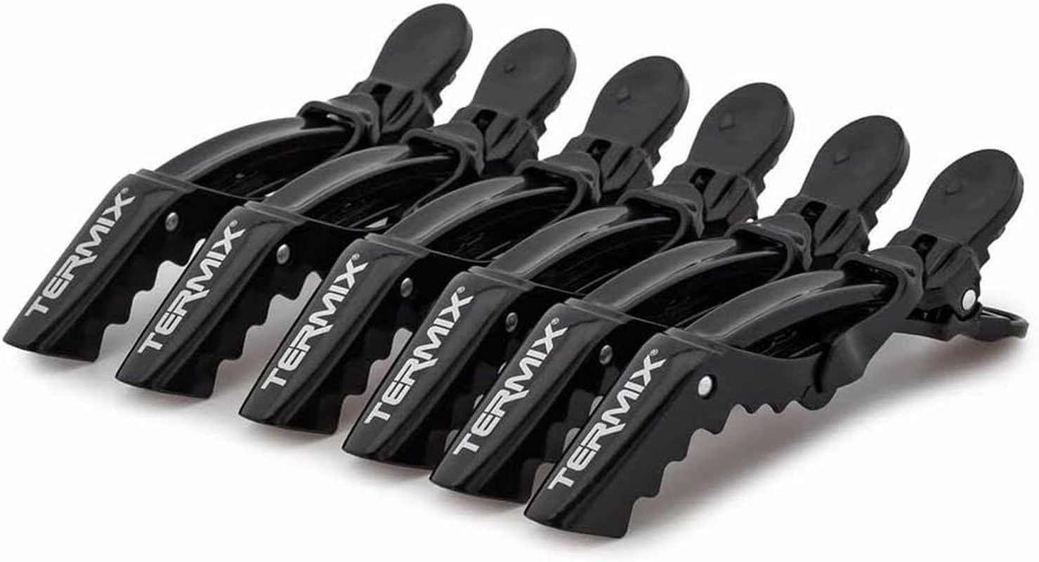 Termix Flexi Rubberized Hair Clips, 6-Piece
