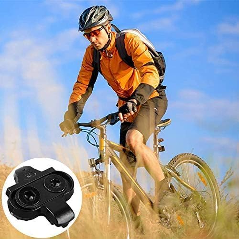Slzhds Bicycle Cleats for Shimano SPD, Bicycle Cleats, Bike Cleats, Road Mountain Bike Pedal Cleats Bike Shoe Cleats Indoor Cleat Set Cycling Cleats Set Compatible with Shimano SP image number 5