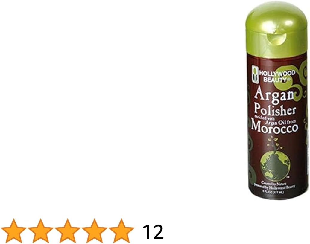 Hollywood Beauty Argan Polisher Morocco, 6 Ounce