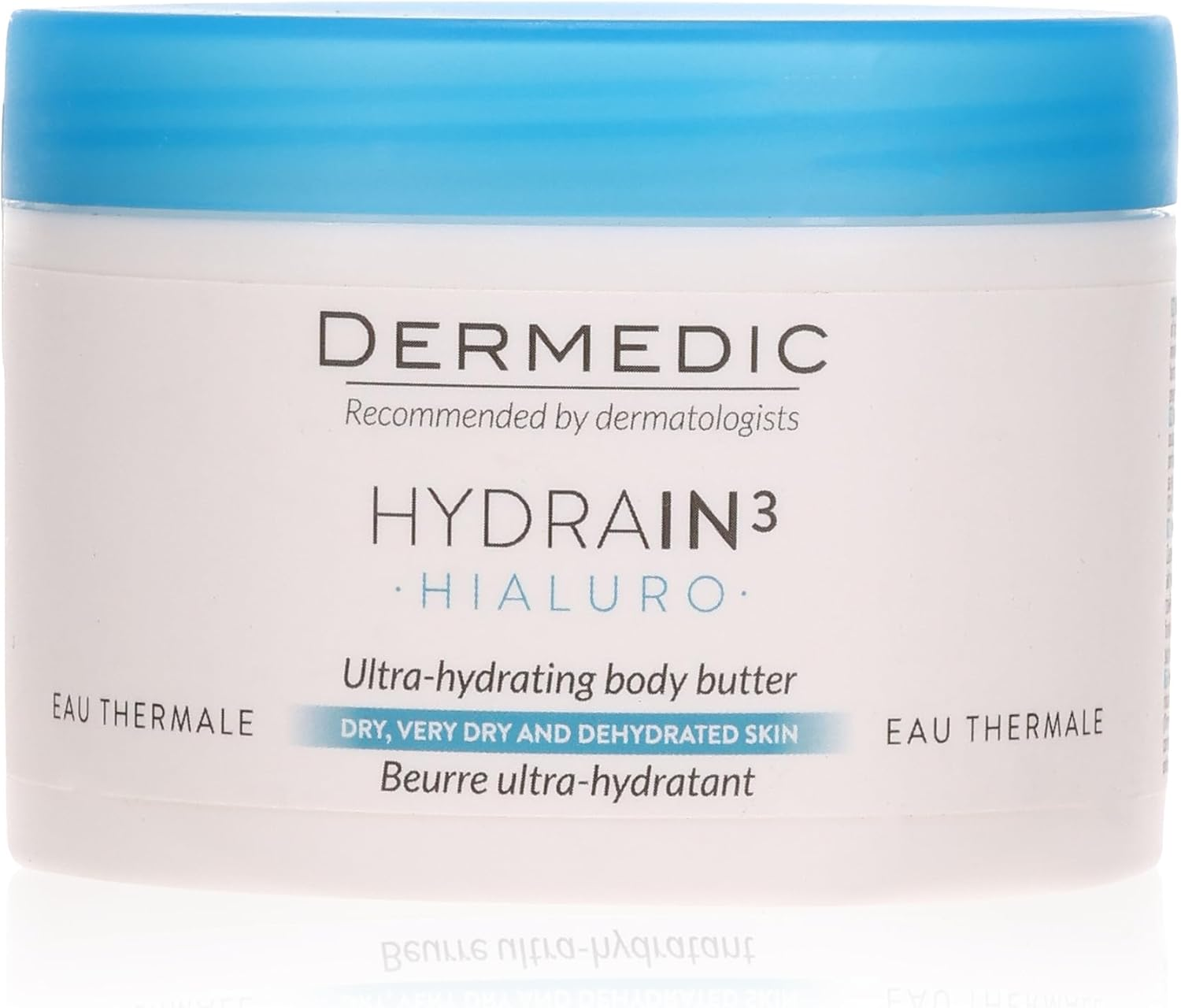 DERMEDIC Hydrain3 Ultra Translucent Butter Dish 225 Ml