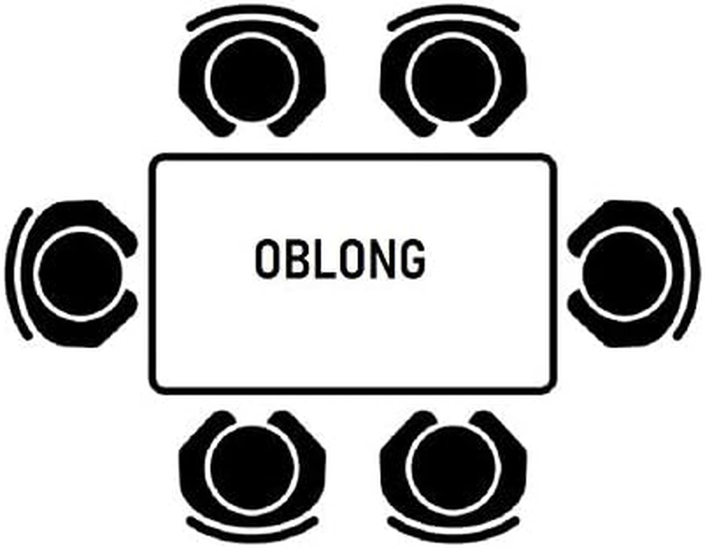 Elaine Karen Clear Tablecloth Protector Deluxe Collection 100% Waterproof Crystal Plastic Table Cover, Heavy Duty Vinyl, 60&rdquo; X 108&rdquo; Oblong