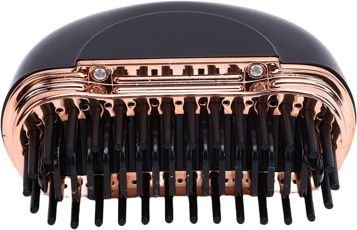 Pongnas Cordless Hair Straightener Comb, Quick Heating, Rechargeable Hot Brush, Hair Straightener for Home and Travel, 27 W (Black)