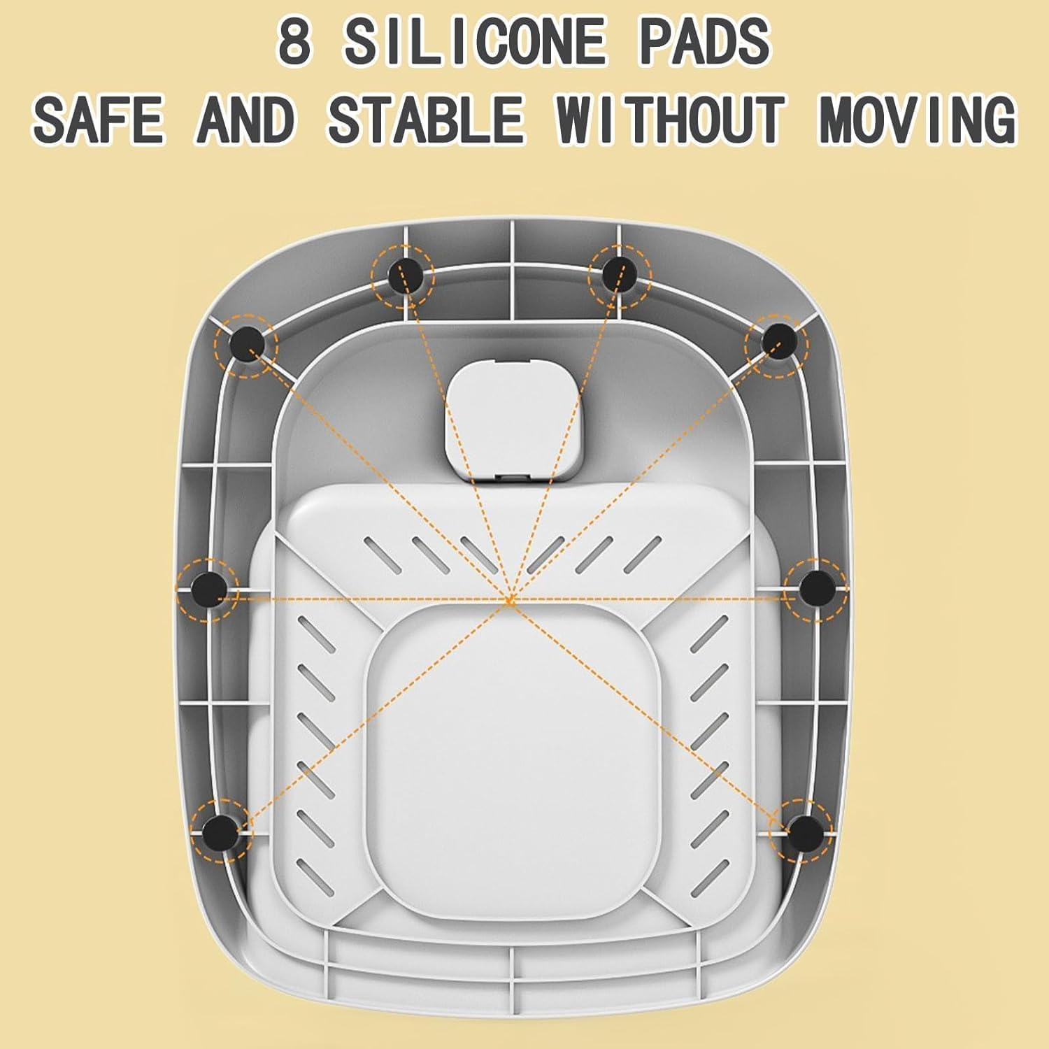 Baby Shower Stand and Baby Shower Standing Support Adjustable Standing Bath Stand with Non-Slip Base and Anti-Pinch Design for 6-36 Month Olds image number 3