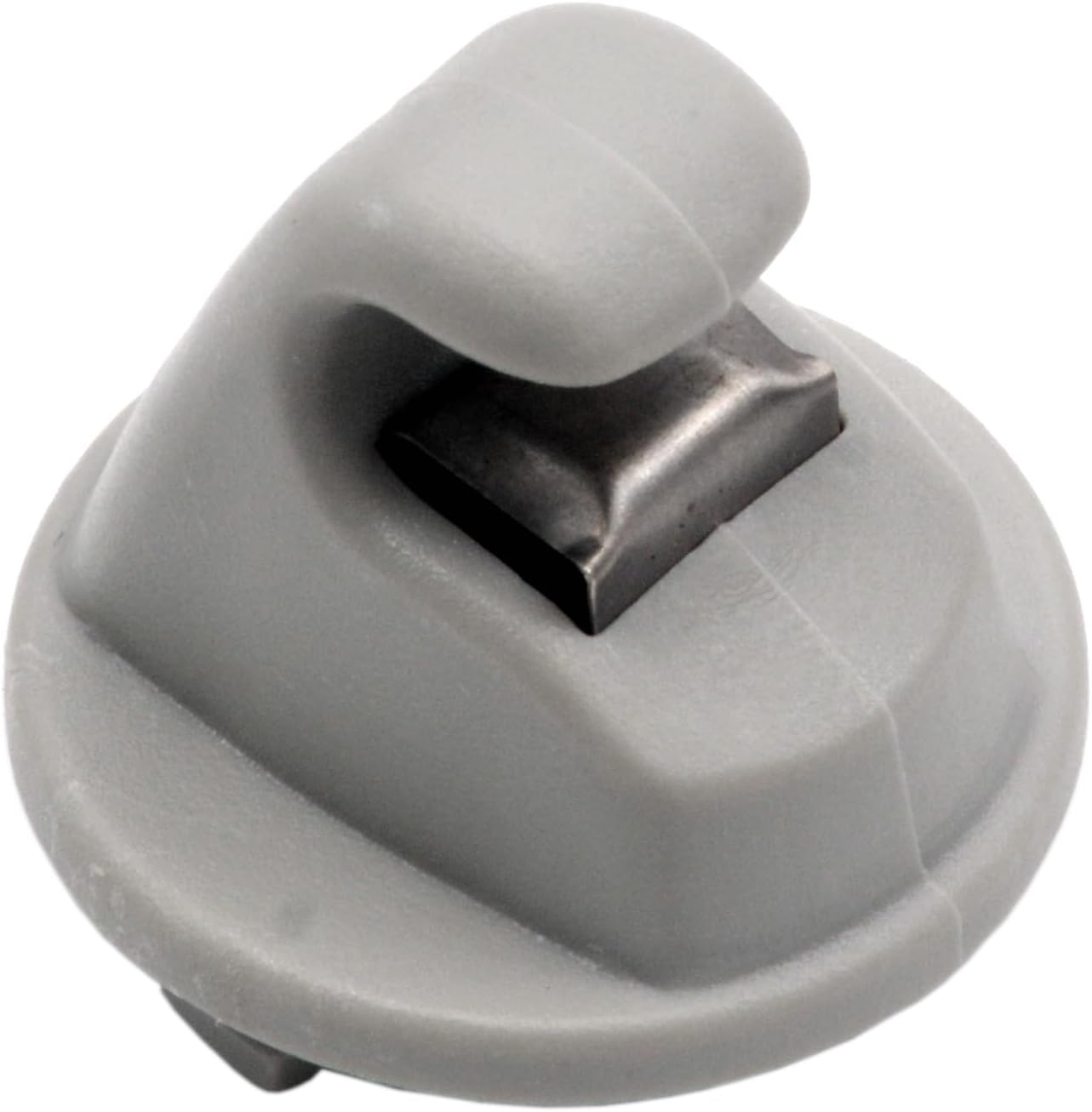 Interior Sun Visor Hook Clip Bracket Compatible for VW Volkswagen Golf MK7 2013 2014 2015 2016 2017 Sun Visor Holder 5G0857561B (Gray) - Black image number 5