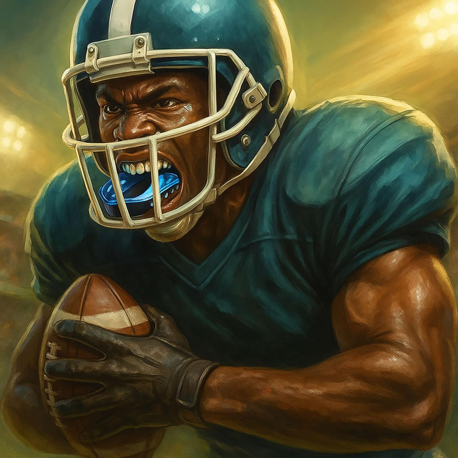 YAKESD Mouth Guard Sports - Sports Mouthguard - Customizable Fit, Ideal for Hockey, Lacrosse, Baseball, Wrestling - Adult & Youth Mouthguard with Strap Included image number 5