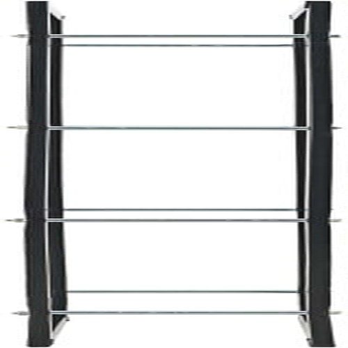 Firewood Log Rack Outdoor Indoor Steel Racks Firewood Holder Log Rack Hoop Metal Lumber Stacker Organizer for Wood Storage Storage Log Holder, Black 50X20X150 Cm image number 1