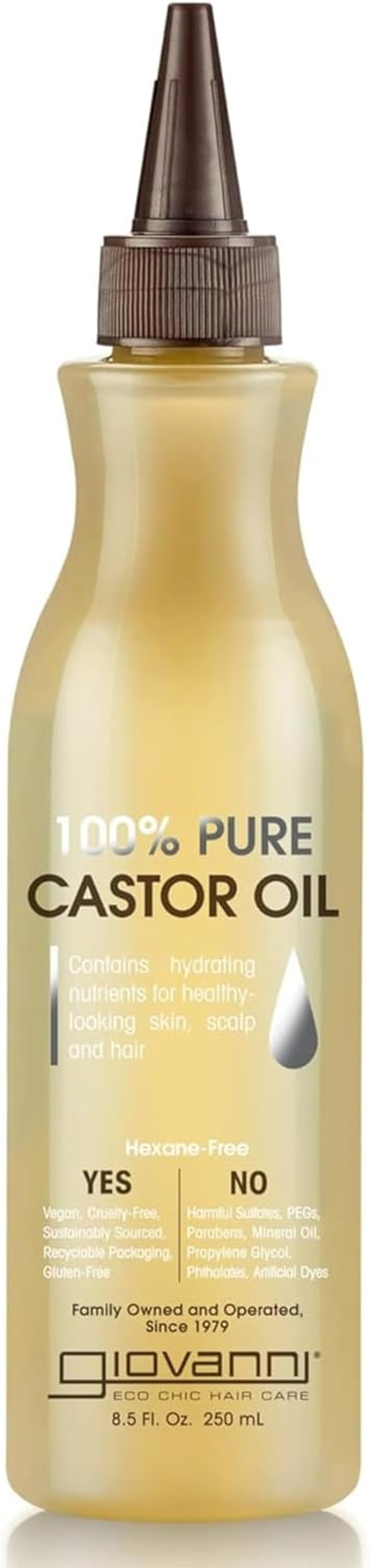 100% Pure Castor Oil 250Ml image number 4