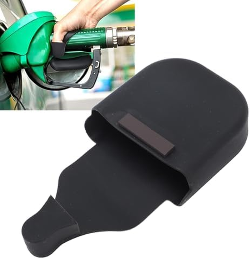 Gernie Black Reusable Silicone Fuel Glove with Magnetic Attachment, One Size, Protects Hands from Filthy Gas Pump Handles and Keypads image number 5