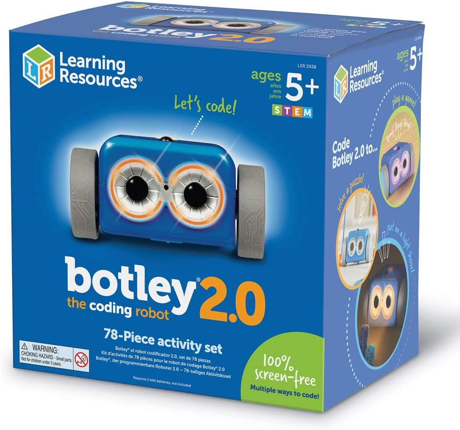 Learning Resources Botley the Coding Robot 2.0 Activity Set, Coding Robot for Kids, STEM Toy, Early Programming, Ages 5+ image number 5
