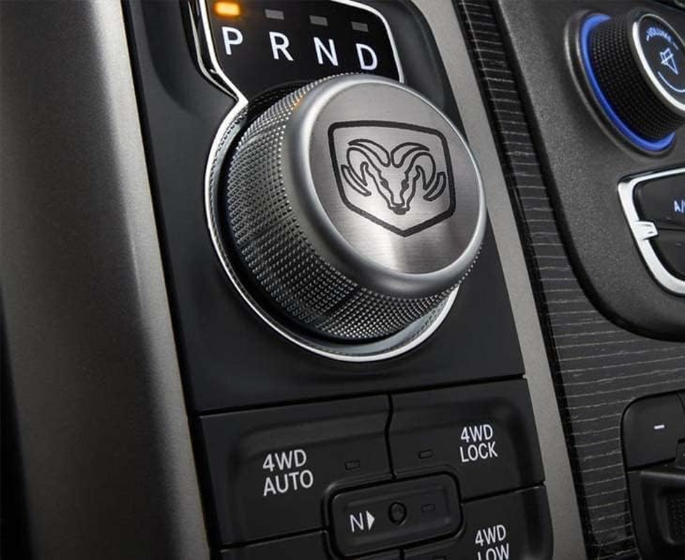 American Car Craft Stainless Steel RAM Dial Shifter Trim Plate | for Dodge RAM 1500 & 2500