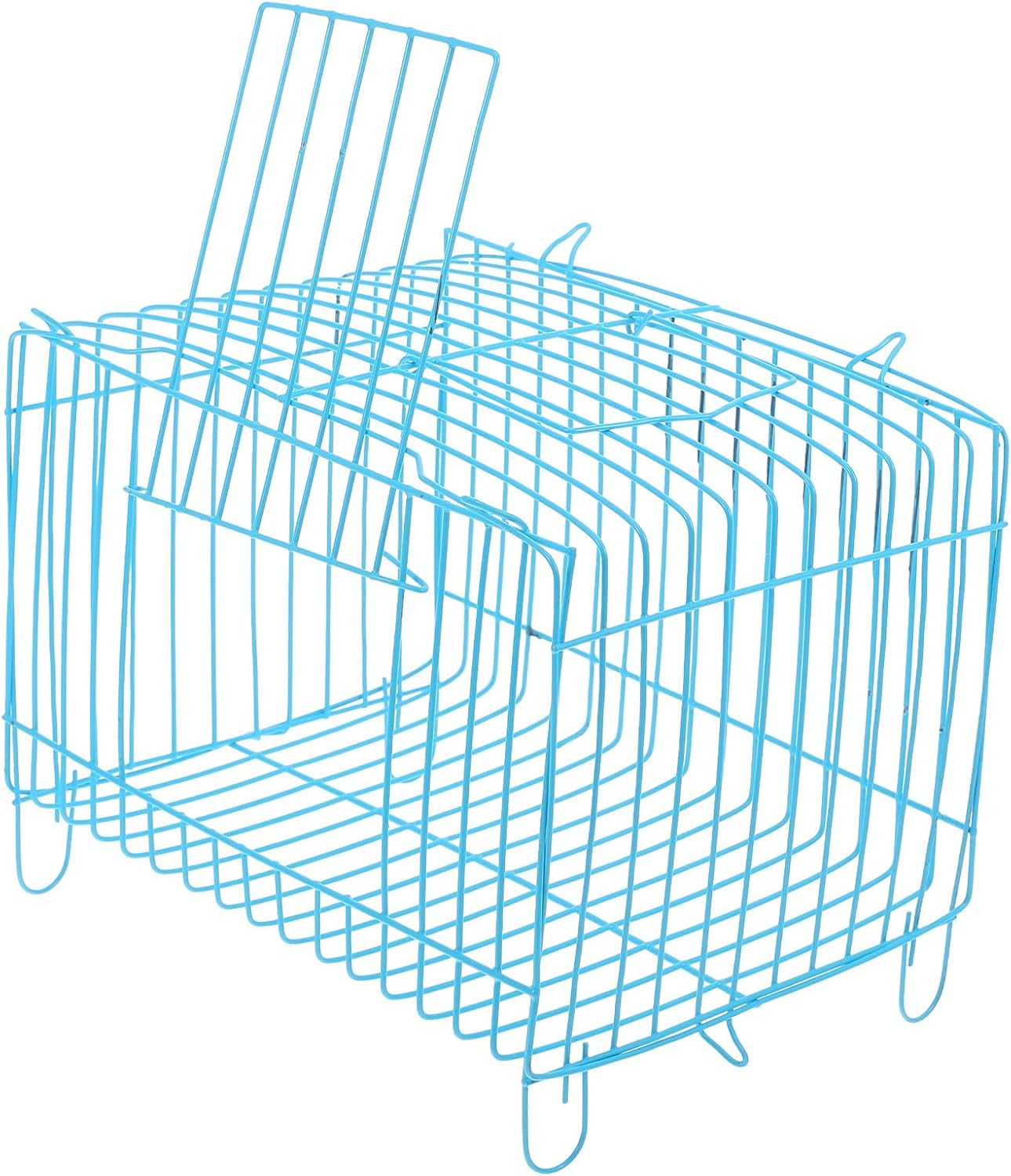 Angoily Portable Small Parrot Cage Carrier with Handle Wear-Resistant Steel Wire Bird Travel Cage for Pet Birds Suitable for Travel and Outdoor Use image number 6