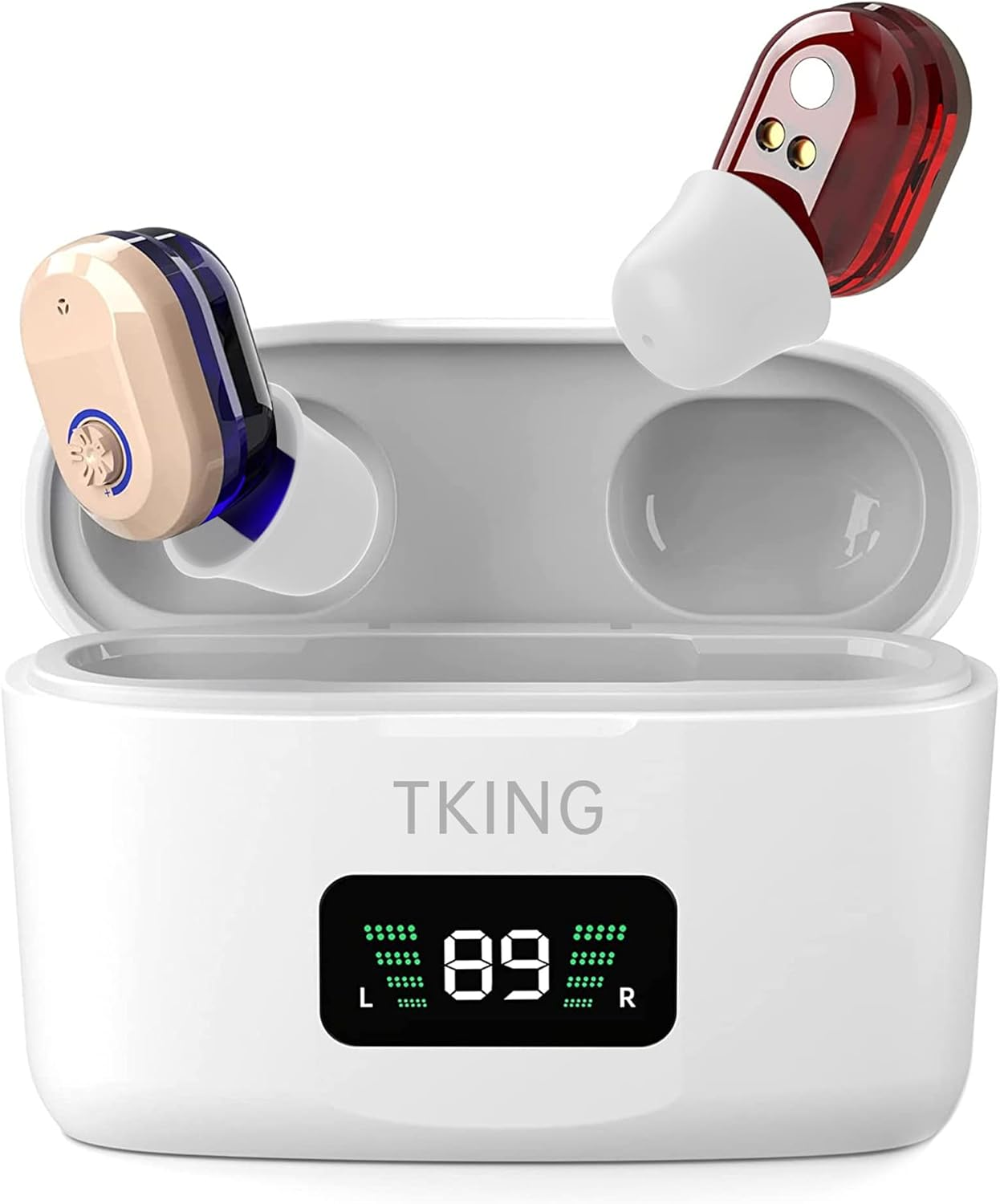 Rechargeable ITC Hearing Enhancement Aids
